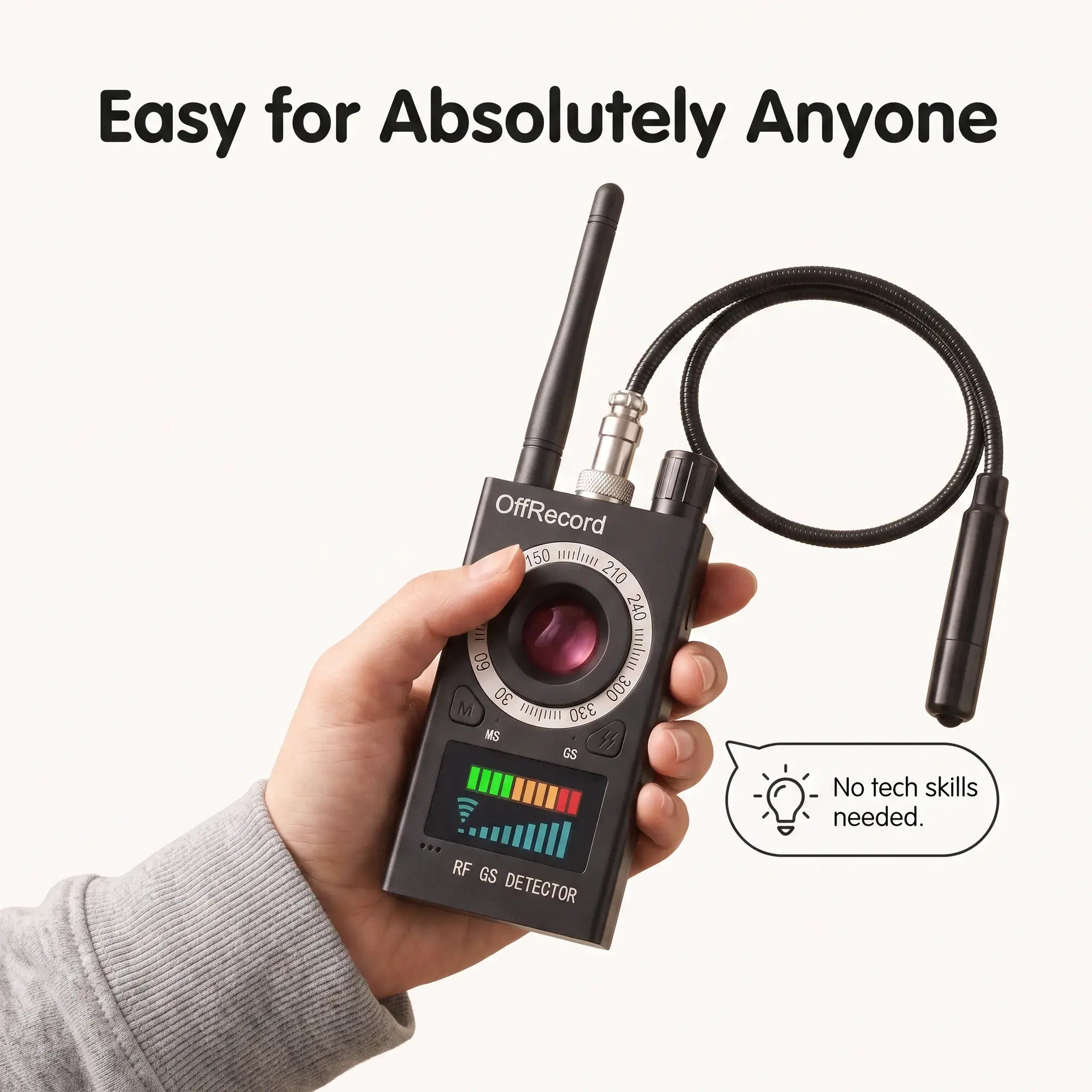 OffRecord Radar 2.0 with included gifts