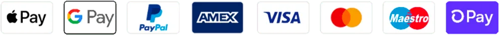 Accepted payment methods