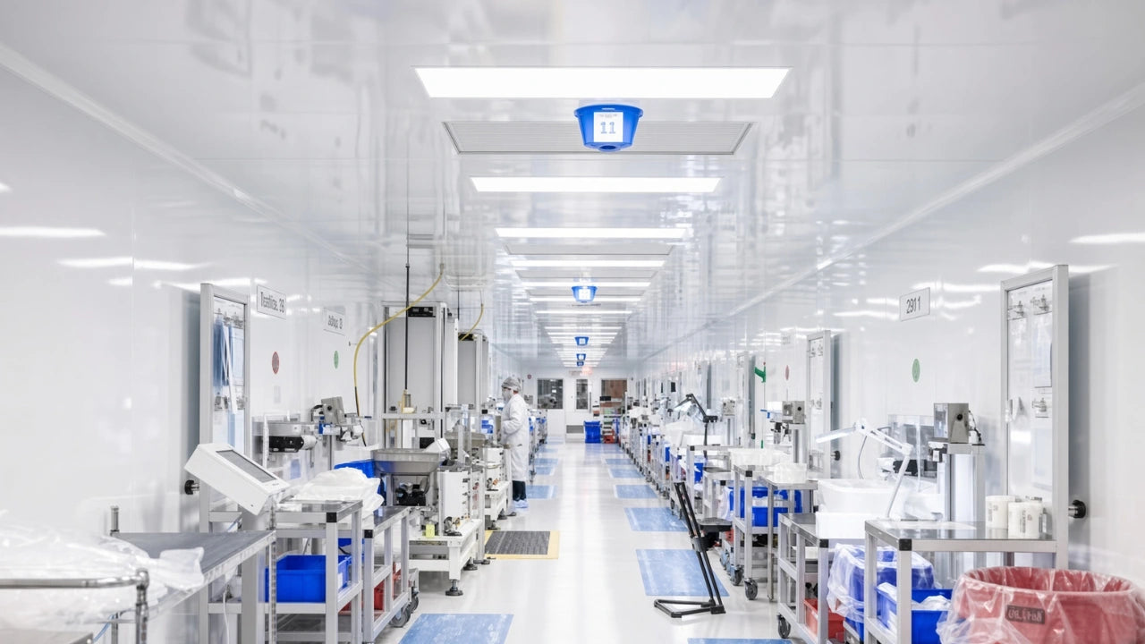 Inside our FDA-registered, GMP-certified production facility