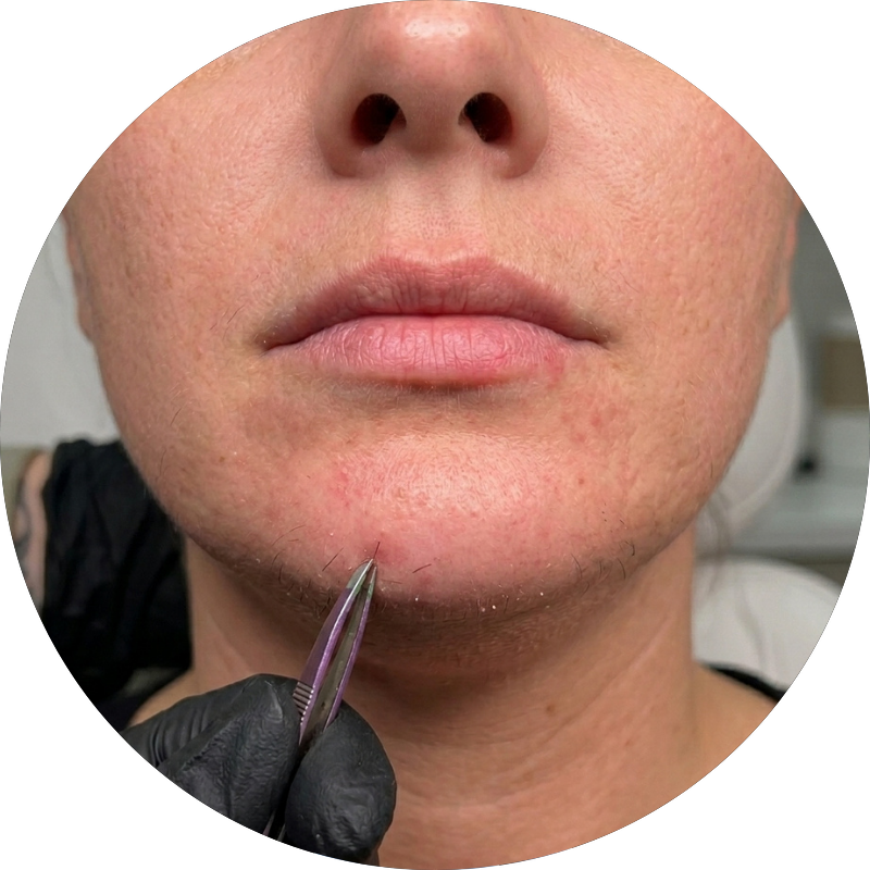 How menopause can accelerate unwanted facial hair growth